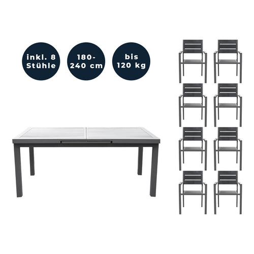 Home Deluxe Zitgroep CALIDO MADERA Hoeveelheid: 9 stuks. - vtwonen shop