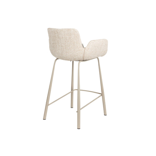 Zuiver Brit Barkrukken Beige - Set van 2