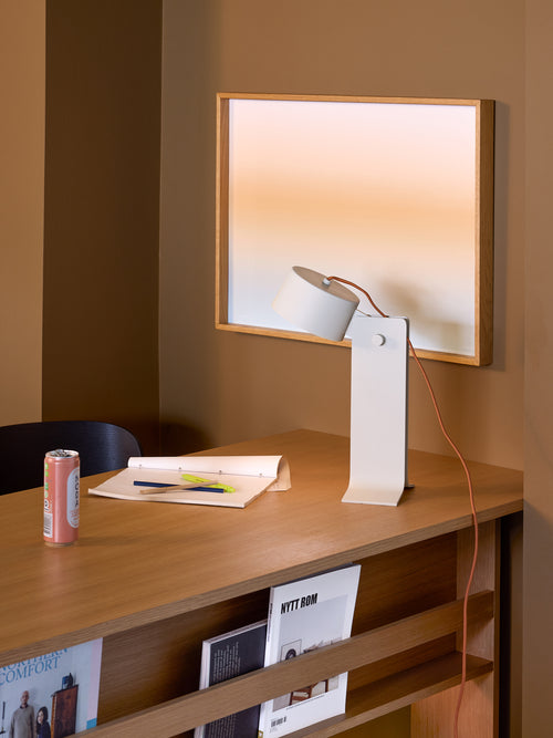 Hübsch lijst Studio - mdf/eikenhout/plexiglas - 52x5xh72cm