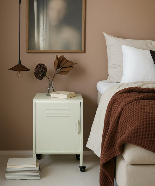 MaximaVida metalen lockerkastje Finn 52 x 40 x 67 cm ivoor - vtwonen shop