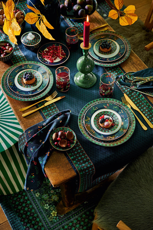 Pip Studio Serveerschaal Berry Blues - Blauw - 32x12.5cm - vtwonen shop