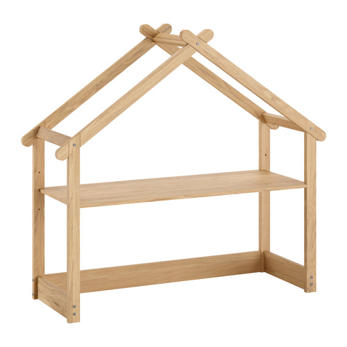 Petite Amélie Kindertafel huisje «Maison» – Naturel - Stevig grenenhout – voor peuters van 2–6 jaar – in hoogte verstelbaar - vtwonen shop