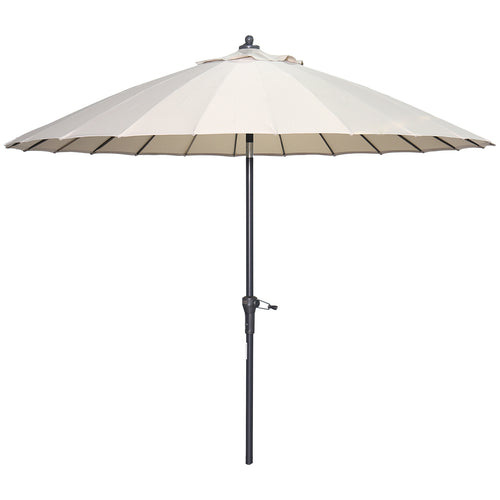 Garden Impressions Manilla parasolset ecru met voet 30 kg en hoes