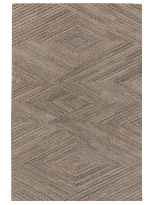 benuta wollen vloerkleed Yanis - beige/lichtbruin - 250x350 cm