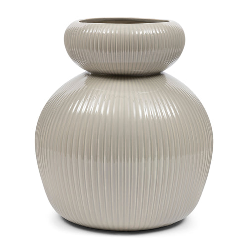 Rivièra Maison Athena Vase - Porselein - Grijs - vtwonen shop