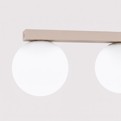 Sollux Lighting Plafondlamp YOLI 6 taupe - 120x12x14,5cm