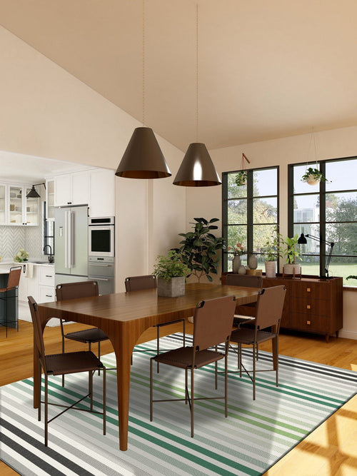 AFK Living vloerkleed Kadence - voor binnen en buiten - groen - 120 x 170 cm