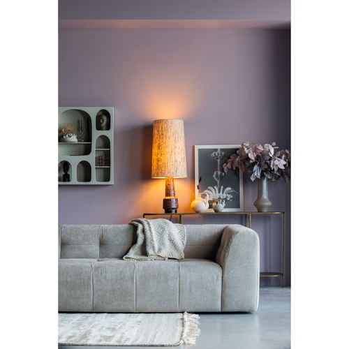 WOOOD 3-zits bank Grid - Stof - Zand - 73x230x98 - vtwonen shop