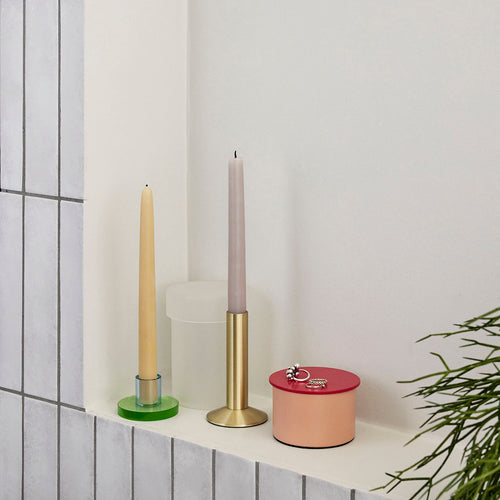 Hübsch kandelaar Astra - kristal - ø7xh3,5cm