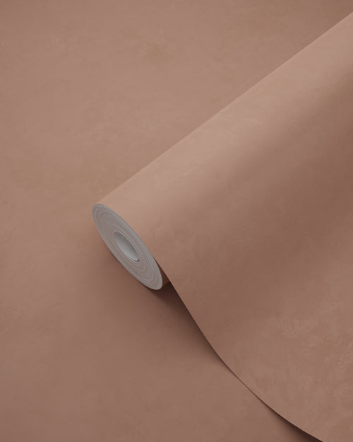 Origin Wallcoverings behang leemstuc terracotta - 50 x 900 cm - 348073