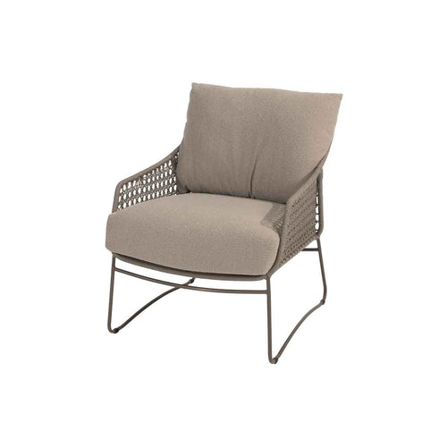 4 Seasons loungestoel Moretti bruin