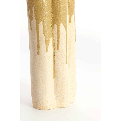 Light & Living vaas Flovilla - wit - 26x14x40cm - vtwonen shop