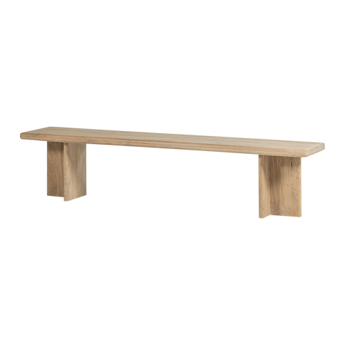 WOOOD eetbankje 180 cm Ato - Mangohout - Naturel - 47x180x45