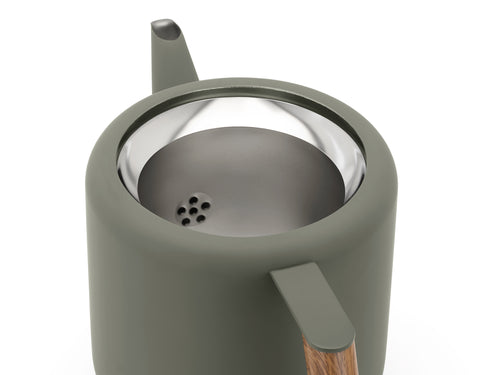 Bredemeijer -Theepot Boston - leigrijs - 1,1L