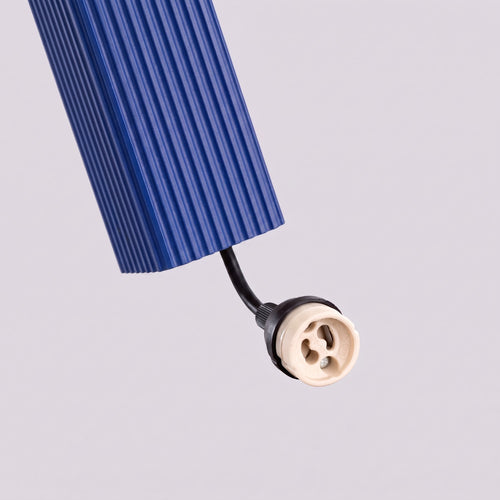 Sollux Lighting Hanglamp RAYO 1 ultramarijn - 8x8x118cm