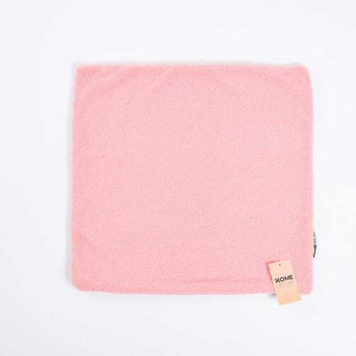HOME DELUXE Bouclé kussenhoes PELO met kussenvulling - Roze