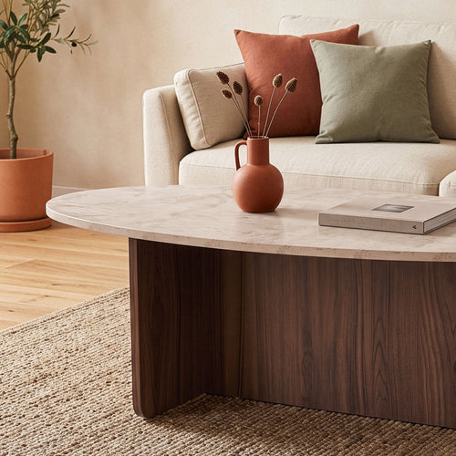 Calicosy - ANNA Tafel - Licht hout - 120x65x40 cm