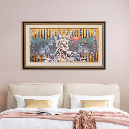 Kare Design Ingelijste foto Lovers 180x106cm
