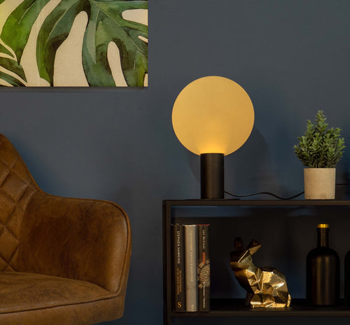 EGLO tafellamp Sarona - gu10 - 31,5 cm - zwart/goud - staal - vtwonen shop