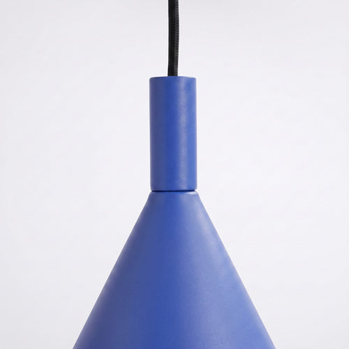 Sollux Lighting Hanglamp NOX 25 ultramarijn - 24,5x24,5x140cm