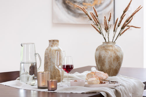 J-Line karaf Ella - glas - transparant - extra large - vtwonen shop