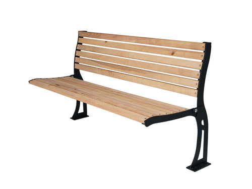 MaximaVida staande gevelbank Jordaan met rugleuning 150 cm - vtwonen shop