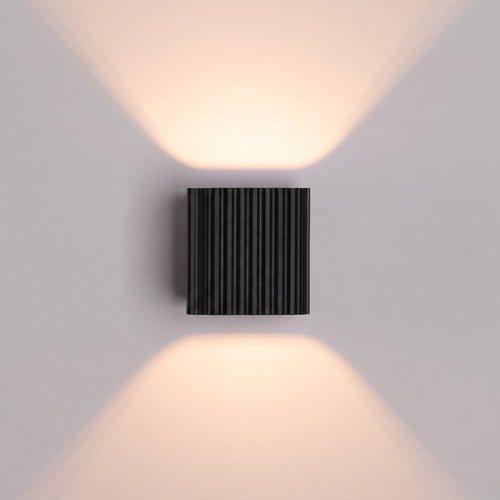 Sollux Lighting Wandlamp RIFF zwart G9 - 10x12x10cm