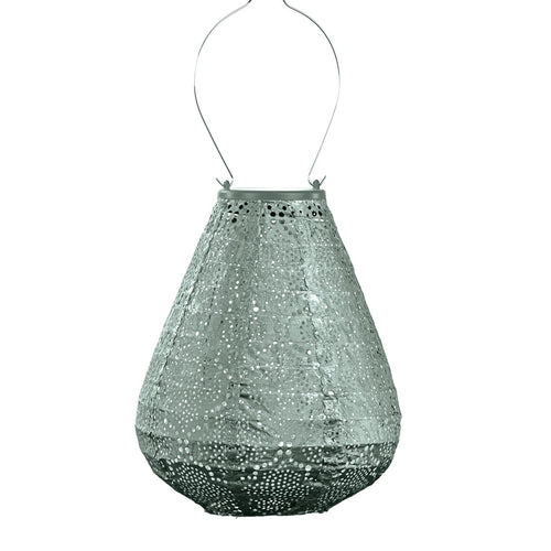 Lumiz solar lampion - baar tulip - 20 cm - sage green - vtwonen shop