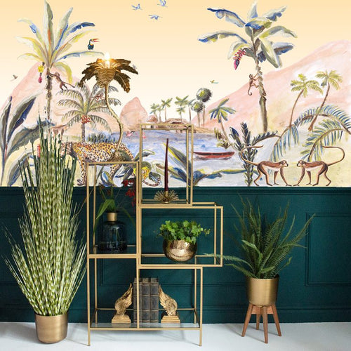 Catchii- Behang-Mural Jungle Landscape original - vtwonen shop