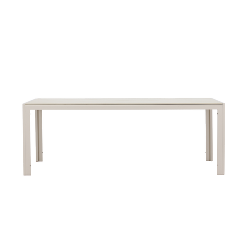 Nest outdoor Joas Polywood Tuin Eettafel Beige - 205 x 90 cm