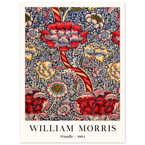 Artfulprints  William Morris - Wandle   poster 30x40 cm - vtwonen shop