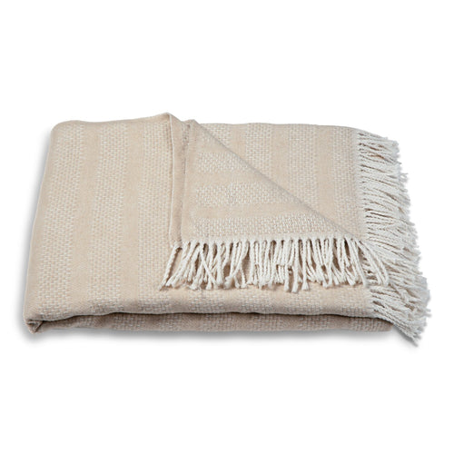 Atmooz plaid Embrace - naturel - 150 x 200 cm