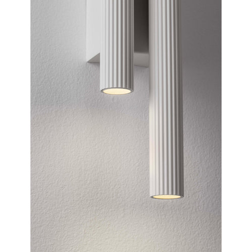 Nova Luce PARON Up & Down wandlamp zandwit LED 15W 715lm 3000K