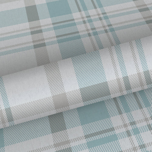 Sanders & Sanders behang ruitmotief vergrijsd mintgroen en grijs - 53 cm x 10 m - 640188 - vtwonen shop