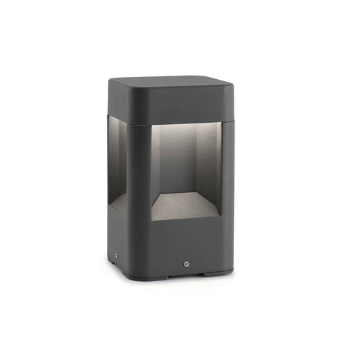 Faro Naya - LED Buitenlamp Sokkel Donkergrijs IP54