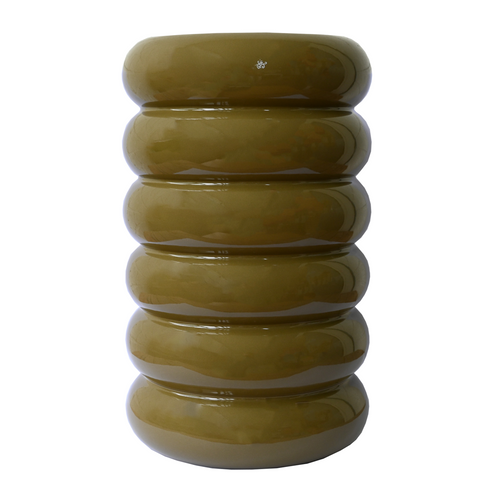 Royal Goedewaagen vaas Bobbel - Ø18x30cm - Nature Green - vtwonen shop