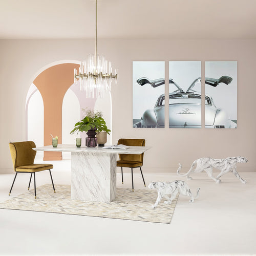 Kare Design Wandfoto Triptychon Oldtimer Back 160x240cm