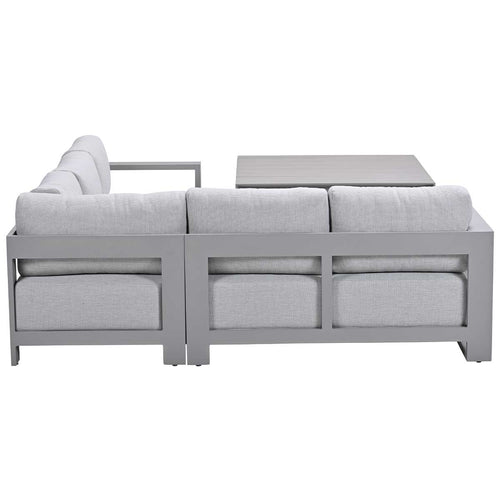 Garden Impressions lounge dining set Malakka taupe - valley sand - 4-delig