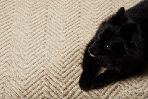 Rebellenclub Vloerkleed Dolores - 350 x 250 cm - Beige - vtwonen shop