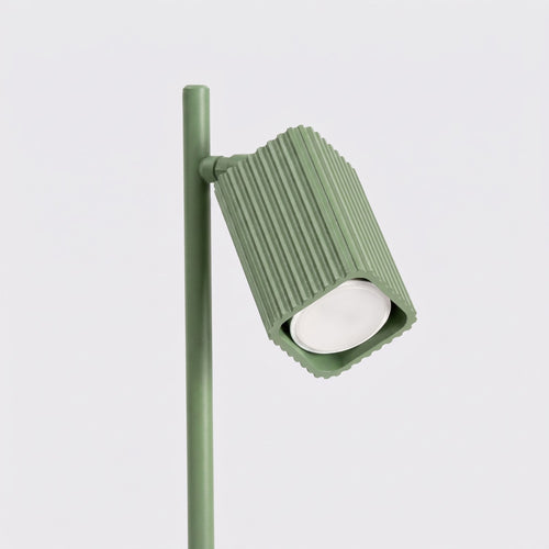 Sollux Lighting Tafellamp RAYO saliegroen - 14,5x14,5x43cm