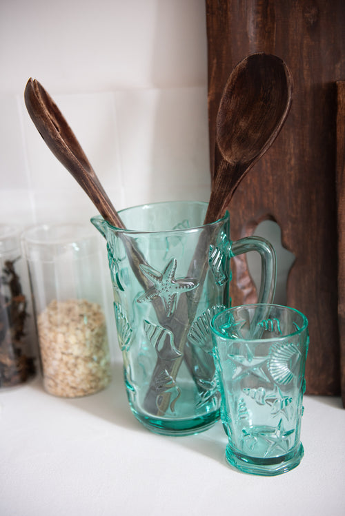 J-Line bestek - hout - bruin - 2 stuks - vtwonen shop