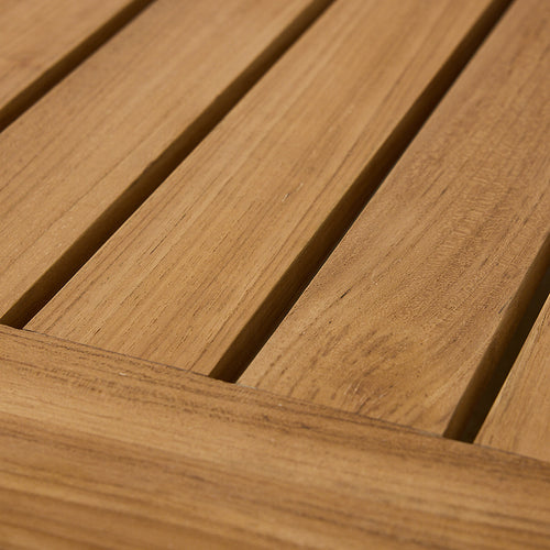 HKLIVING Outdoor hocker teak – natural - vtwonen shop