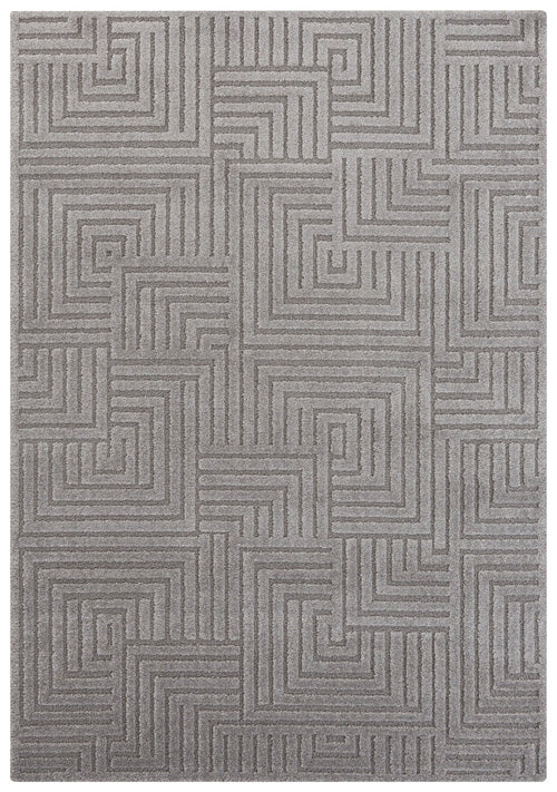 Soft Short-Pile Carpet in High-Low-Optic Manipu 120x170 cm - vtwonen shop