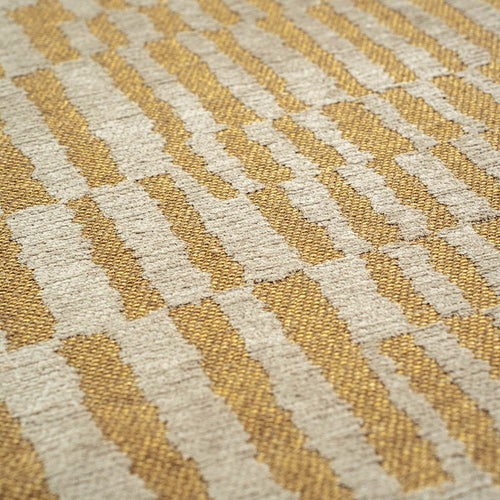 Louis De Poortere binnen & buiten machinewasbaar vloerkleed Structures Berber van 70% gerecycled PET - geel - 170x235cm