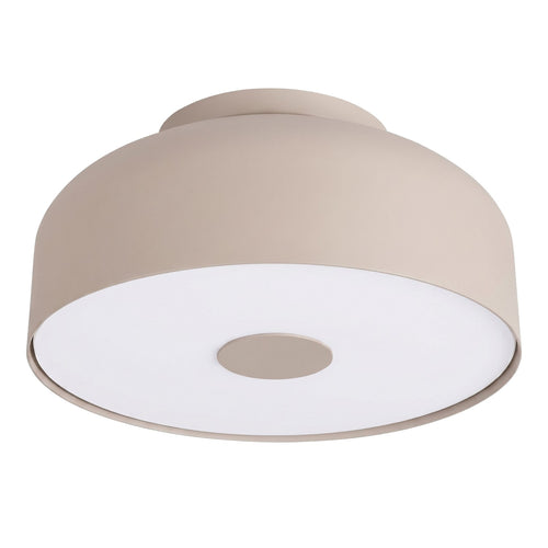 Sollux Lighting Plafondlamp OMIQ taupe - 30x30x15cm