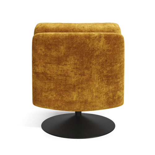 Sia Home -  TIMELESS - Fluweel met structuur - Mosterd - 60.5cm