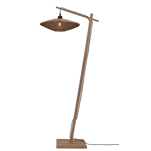 GOOD&MOJO vloerlamp Iguazu - bruin - Ø30cm - vtwonen shop