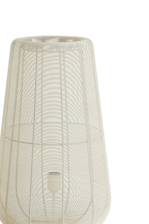 Light & Living vloerlamp ADETA - wit - Ø37x147cm