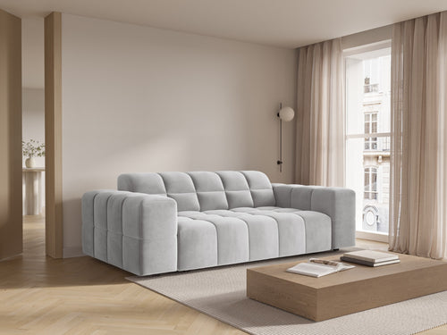 Cosmopolitan Design Bank Chicago 2-zits, flueel geld - 102x178x78cm