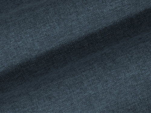 Cosmopolitan Design Modulaire hoekbank links Strino 3-zits, structurele stof donkerblauw - 136x308x78cm